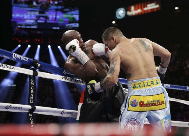 Floyd Mayweather Jr., Marcos Maidana